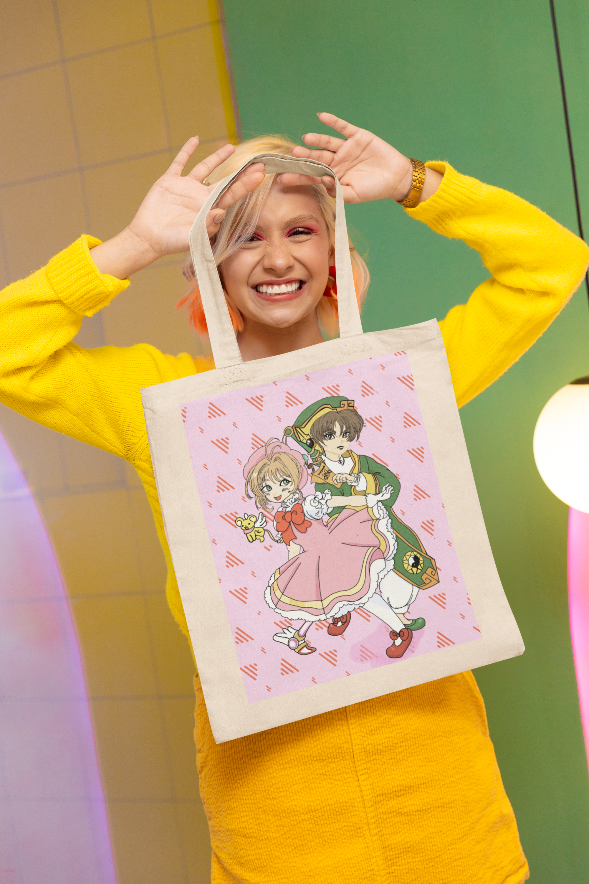 Card Capture Tote bag