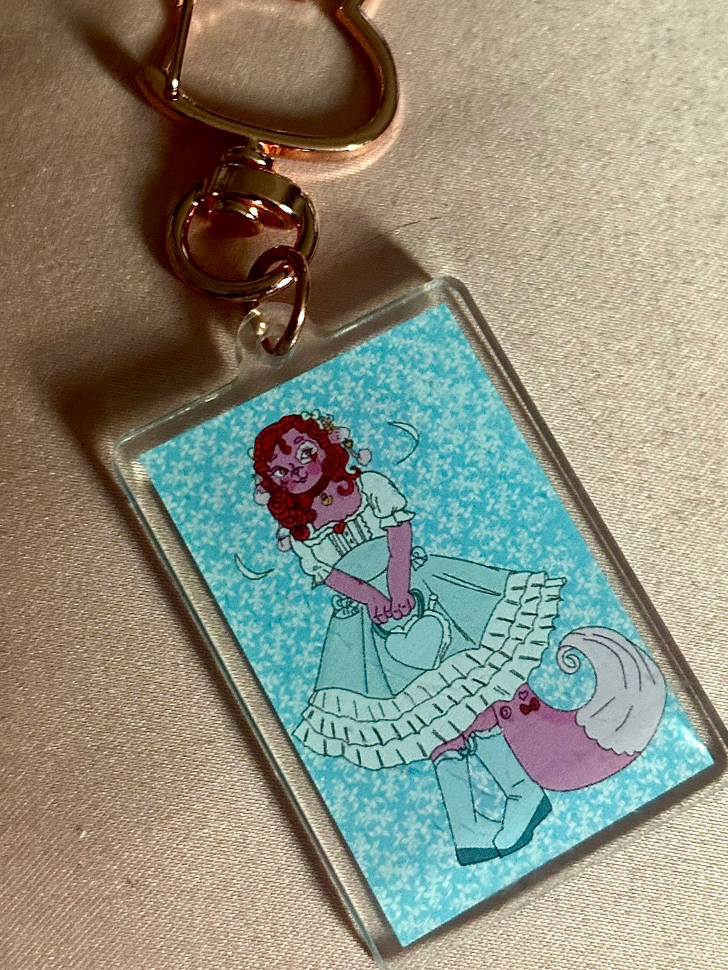 Daisy/Valentine Mascot keychain