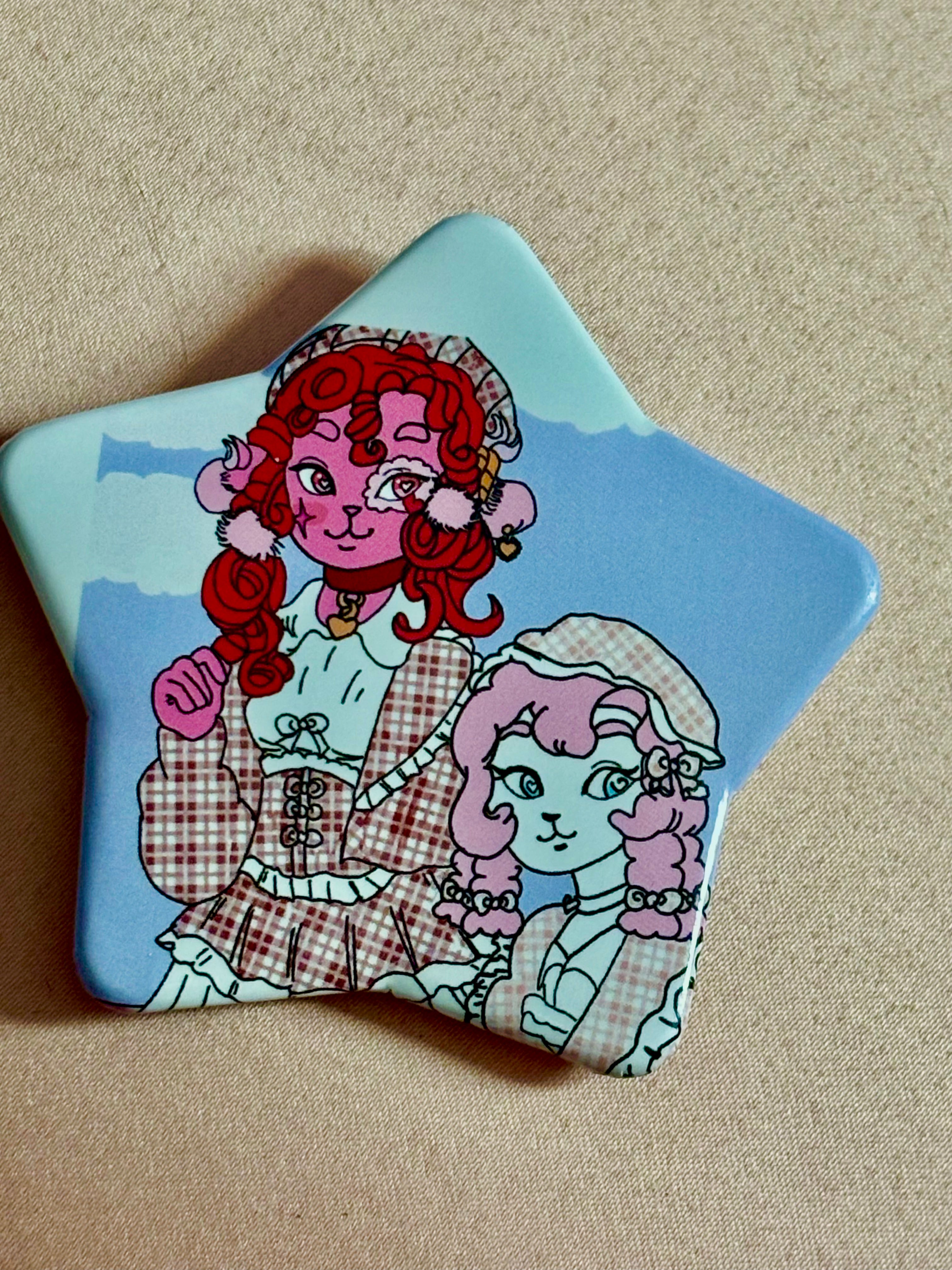 Valentine and Mimi Ocs