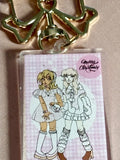 Merry Christmas keychains Oc art