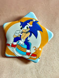 Sonic birthday bash button